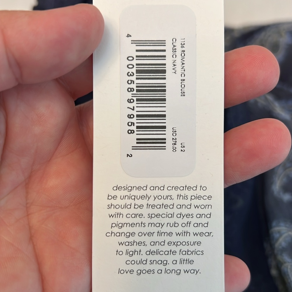 UNSUBSCRIBED SILK PAISLEY OVERSIZED BOHO BLOUSE SIZE 2 - Picture 11 of 16